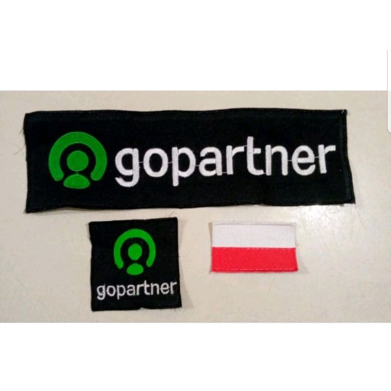 PROMO COD 3IN1 EMBLEM BORDIR LOGO GOPARTNER//GO PARTNER -HARYADSGLOBAL