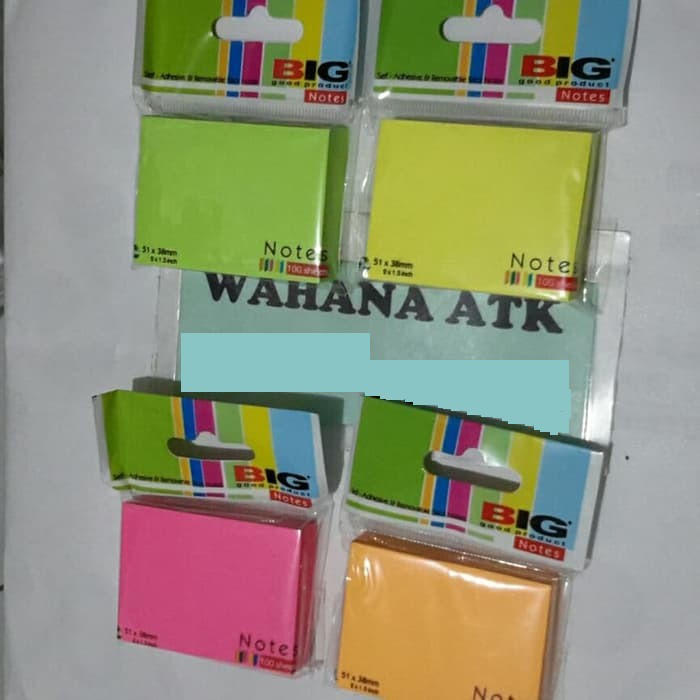 

Stick Note memo tempel BIG 51 x 38