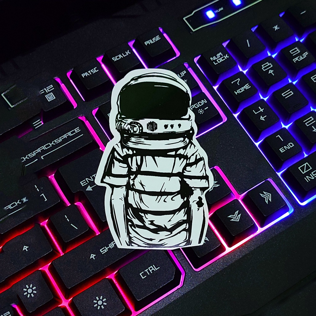 Stiker Aesthetic HELM ASTRONOT - STICKER TUMBLR MOTOR JOURNAL