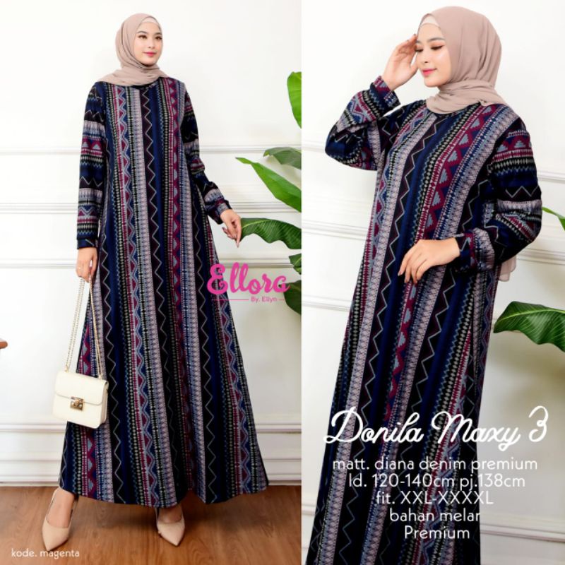 DONILA MAXY 3 BY ELLORA||DIANA DENIM PREMIUM LD 120-140 PJ 138