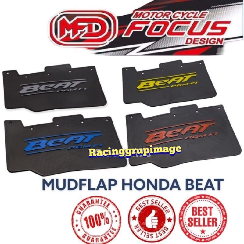 PROMO MUD FLAP MUDFLAP HONDA BEAT FI / PENAHAN LUMPUR AKSESORIS HONDA PELINDUNG INJEKTOR BEAT FI