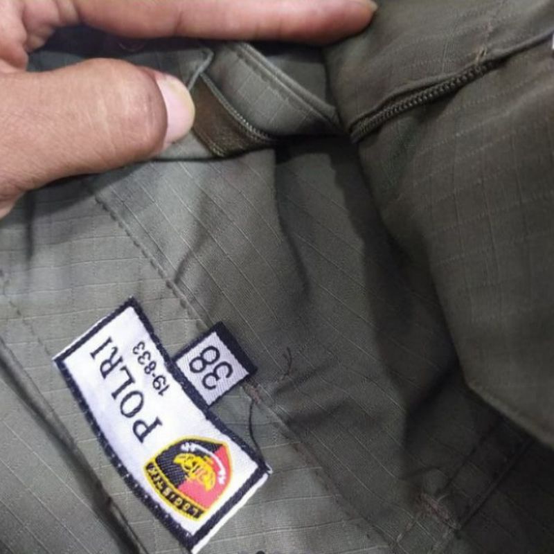 baju pdl ijo pol pp jatah Brimob kuwalitas original