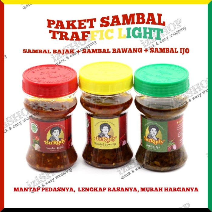 

- BARU [FRESH DARI DEPOT BU RUDY] Paket Sambal Traffic Light