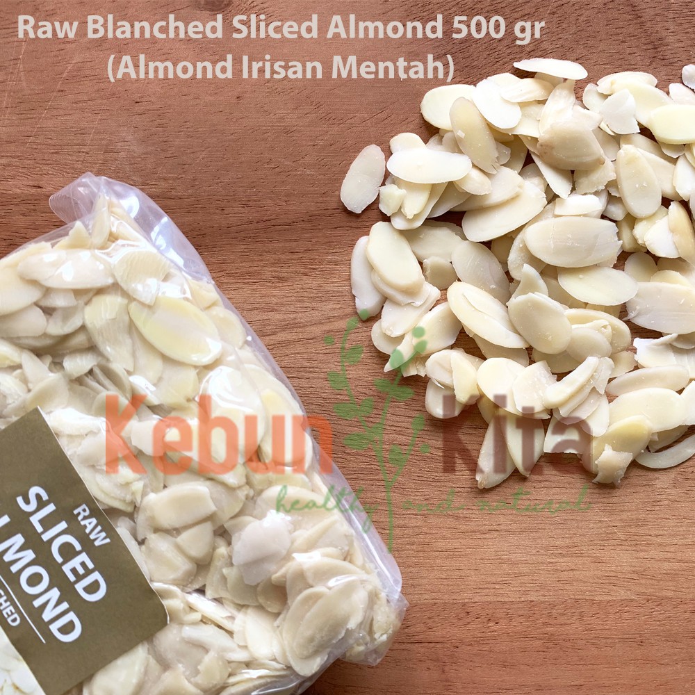 

Almond Slice 500gr (Kacang Almond Irisan)