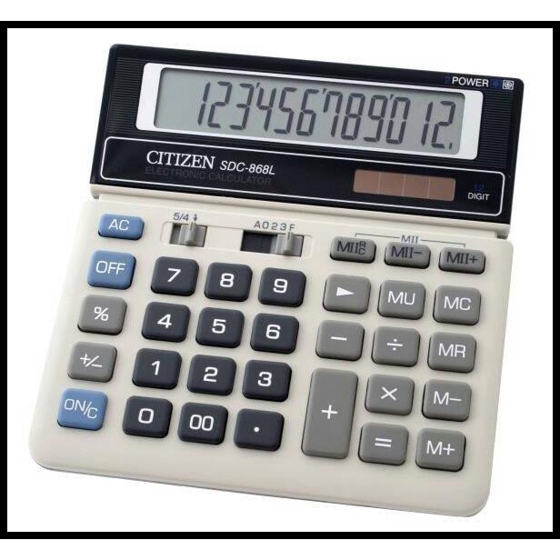 

Citizen Sdc-868L - Kalkulator Meja