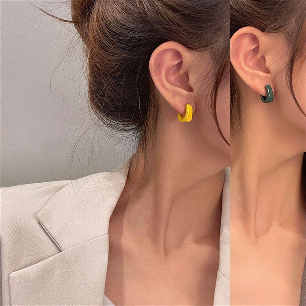 Perhiasan Anting LILY Baru Permen Lucu Warna Warni