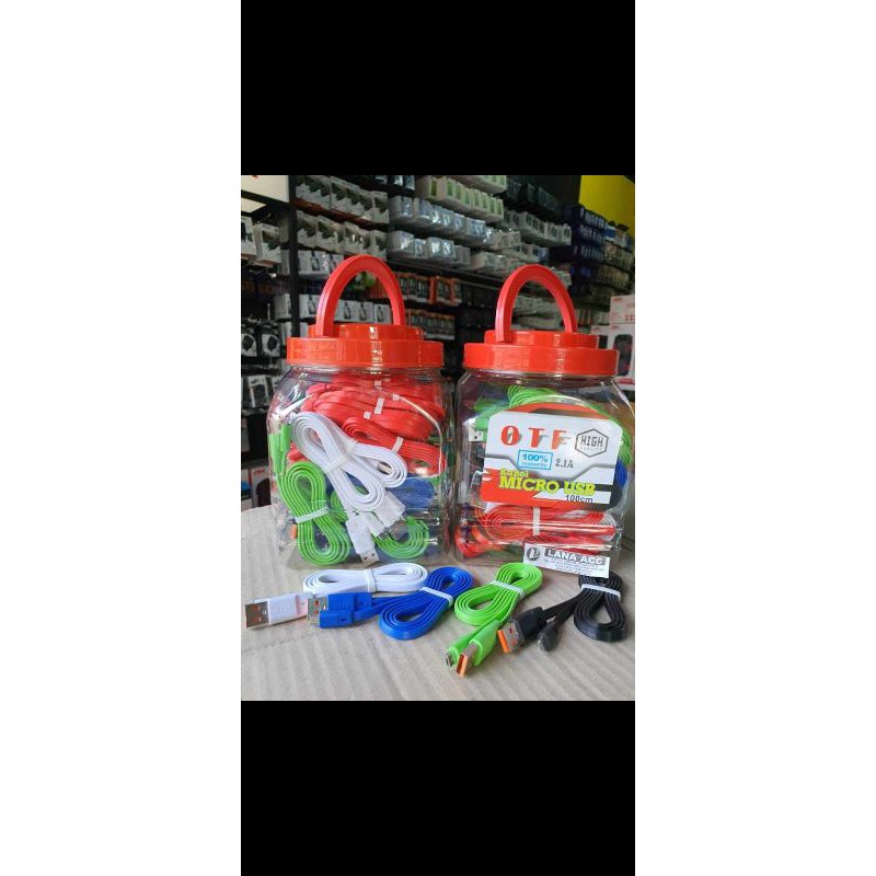 kabel data OTF type C cable data charger OTF type C 1m