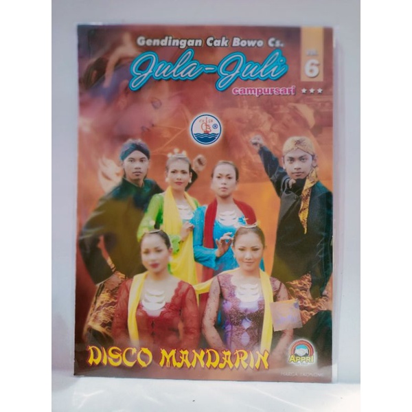 VCD original Gending cak Bowo cs jula Juli disco mandarin