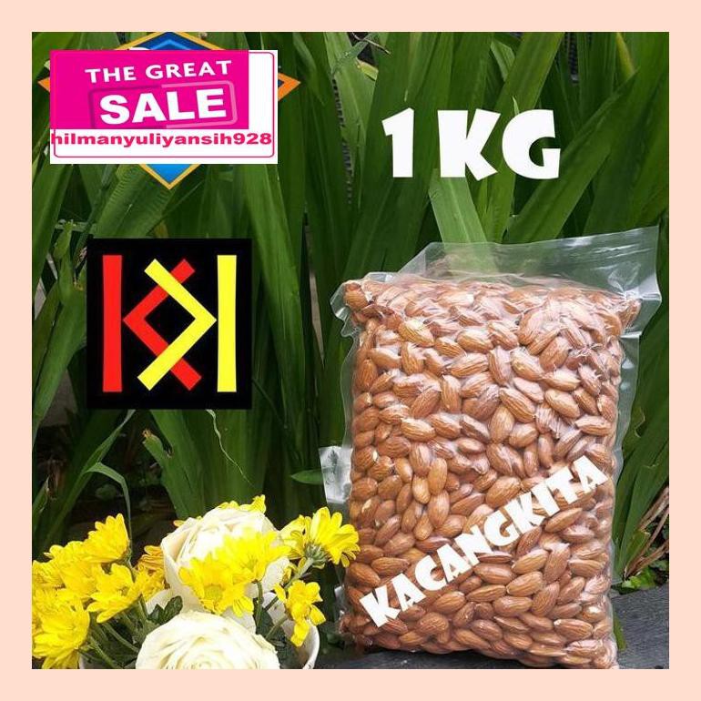 

S50Mra Almond Roasted (Kacang Almond Panggang) Blue Diamond Tanpa Cangkang Ret05Vh