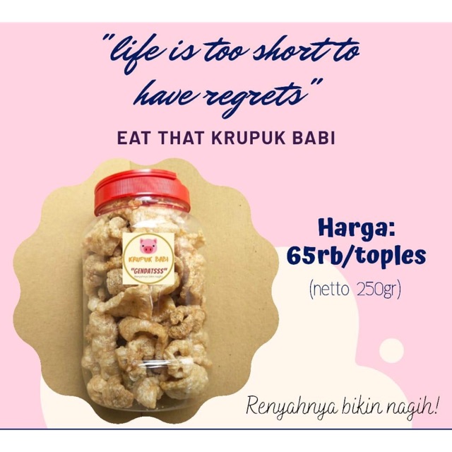 

Kerupuk Babi Gendats
