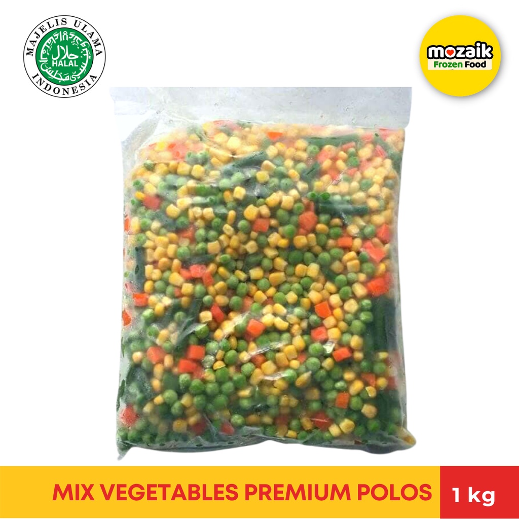 

Mix Vegetables Premium Polos 1 kg Frozen Mart Frozen Food Palembang