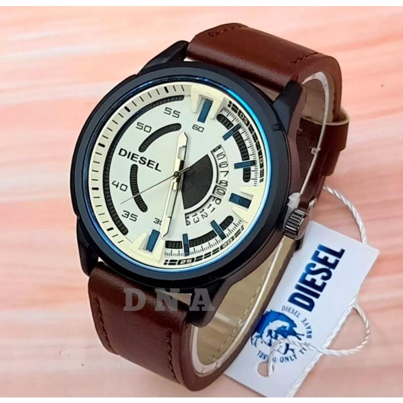 Jam Tangan Analog Diesel Pria Jam Tangan Terlaris Jarum