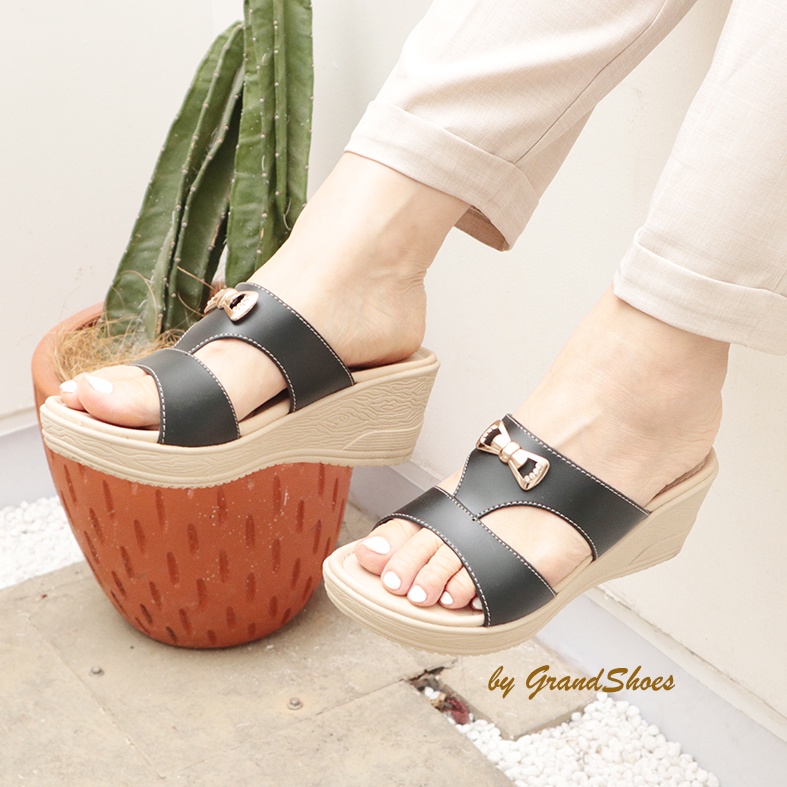 Sandal Slop Wanita Murah Sandal ardiles Wanita Murah Original Terbaru vegetus-4