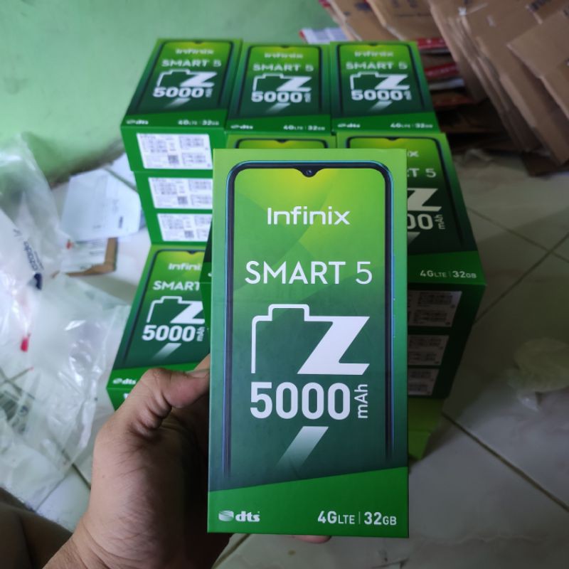 Jual INFINIX SMART 5 2 GB 32 GB ATAU 3 GB 64 GB GB GARANSI RESMI BNIB Indonesia|Shopee Indonesia