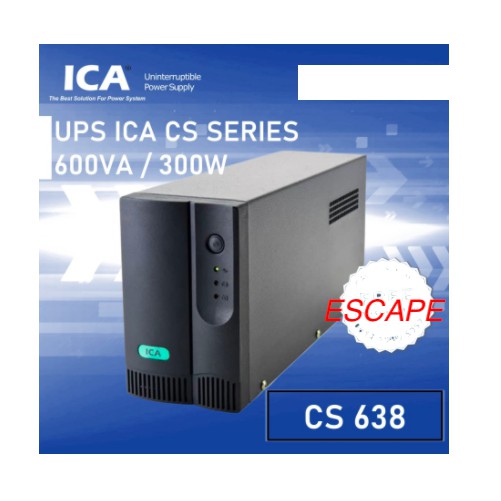 UPS ICA CS638 600VA / 300W UPS KOMPUTER
