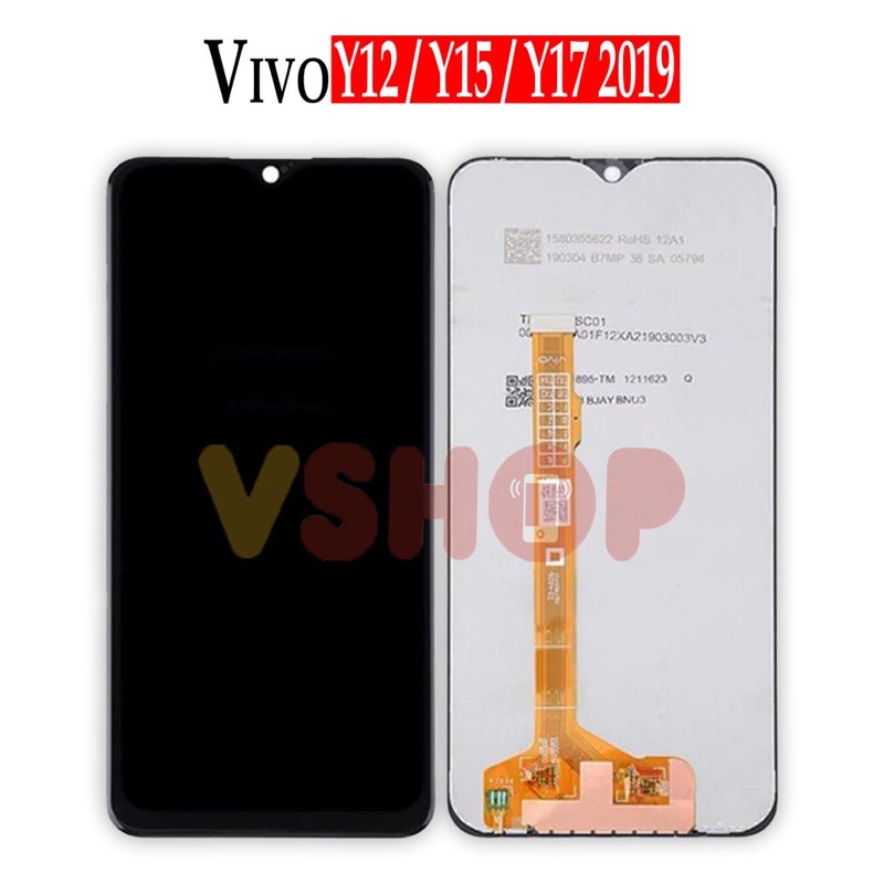 LCD TOUCHSCREEN VIVO Y17 - VIVO Y12 Y12i - VIVO Y15 2019 - Y11 2019 LCD TS FULLSET