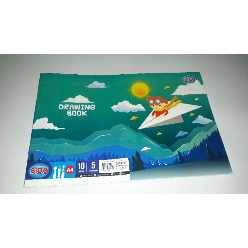 

Buku gambar sidu A4