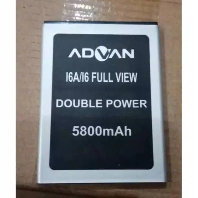 Batre bt Advan I6A I6 Full View original 5800mah