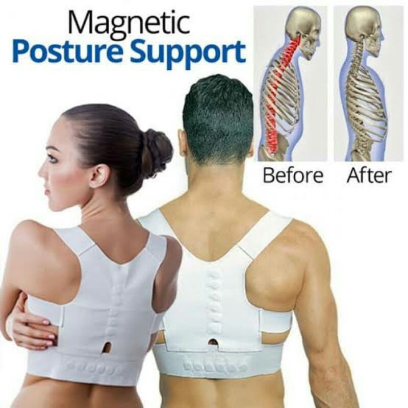 Posture Sport Power Magnetic Korset Penegak Punggung