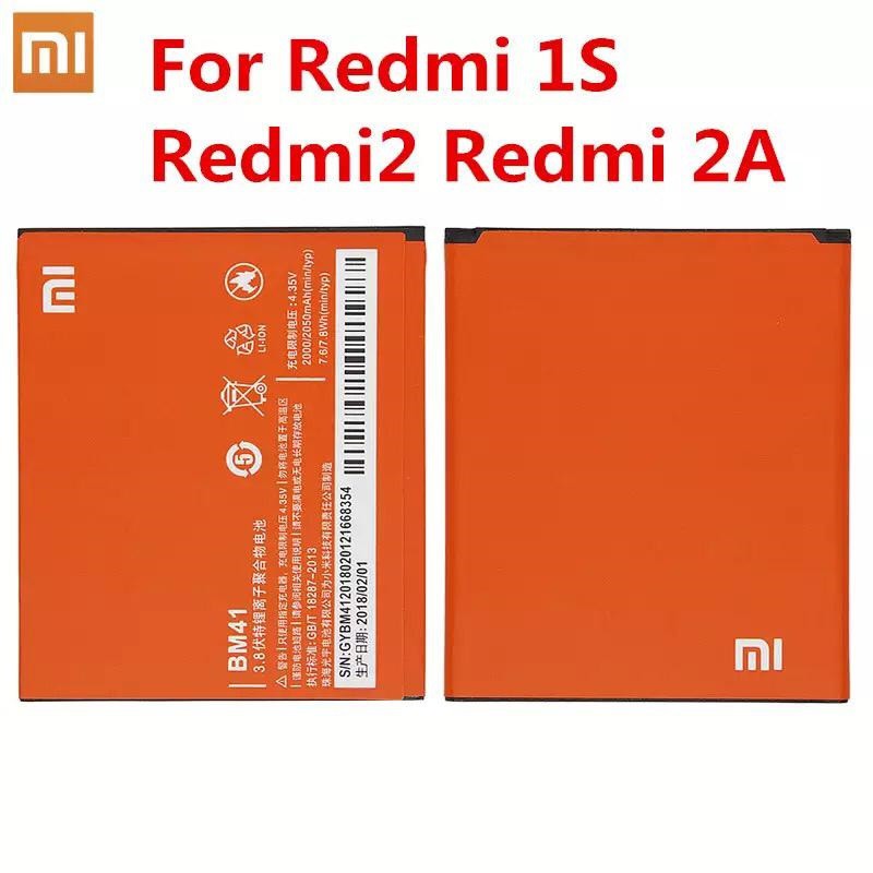 Battery Xiaomi BM-41 ORI / Baterai Redmi 1-S / BM41