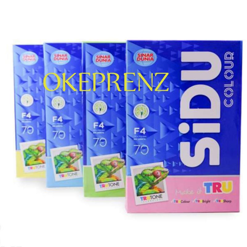 

(500 lbr) kertas HVS Sidu