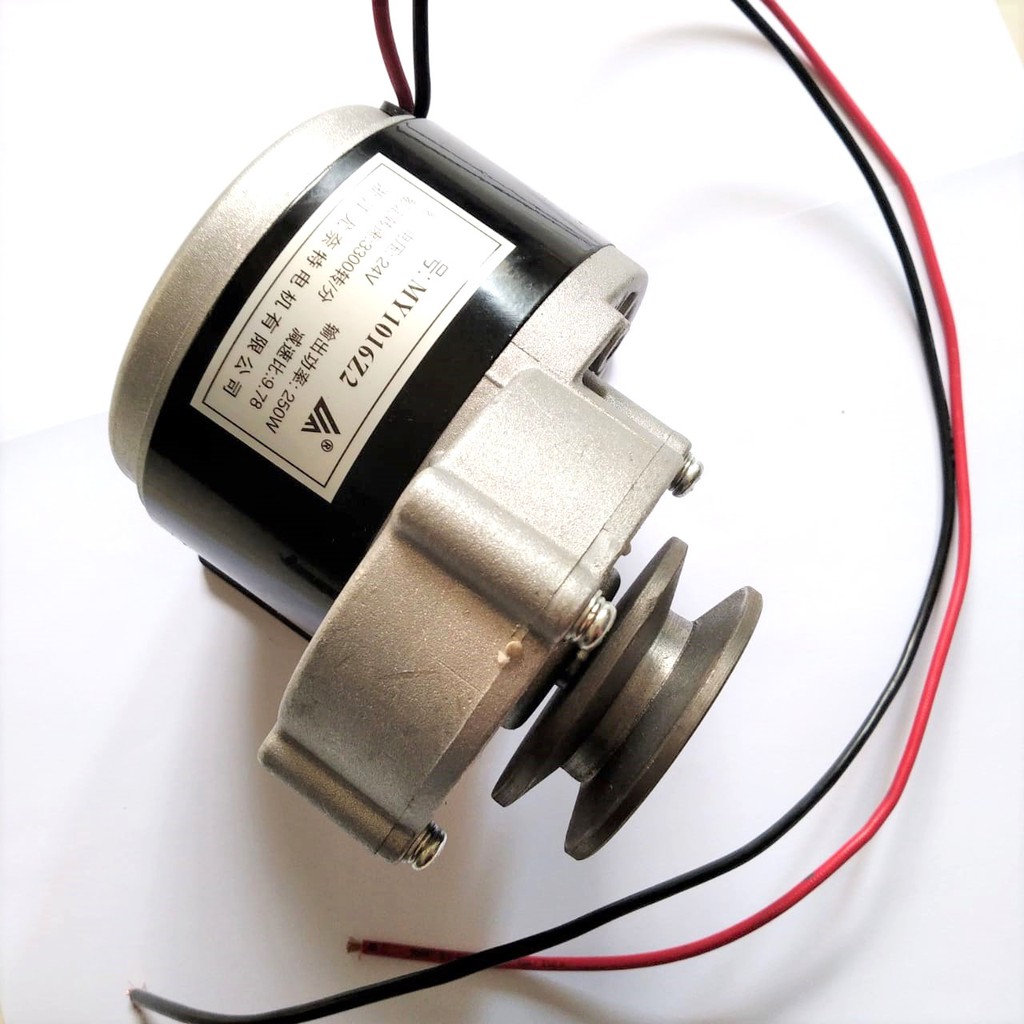 Dinamo Motor For electric Bike 250W 24V pulley motor (7055)