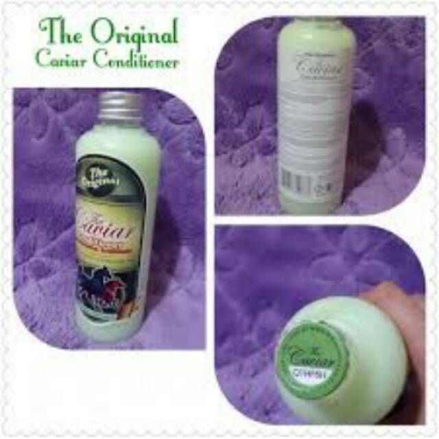 THE CAVIAR SHAMPOO CONDITIONER SHAMPO KUDA BPOM ORIGINAL