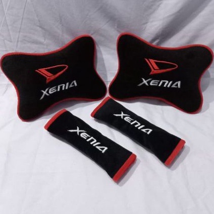 bantal headrest daihatsu xenia aksesoris interior mobil