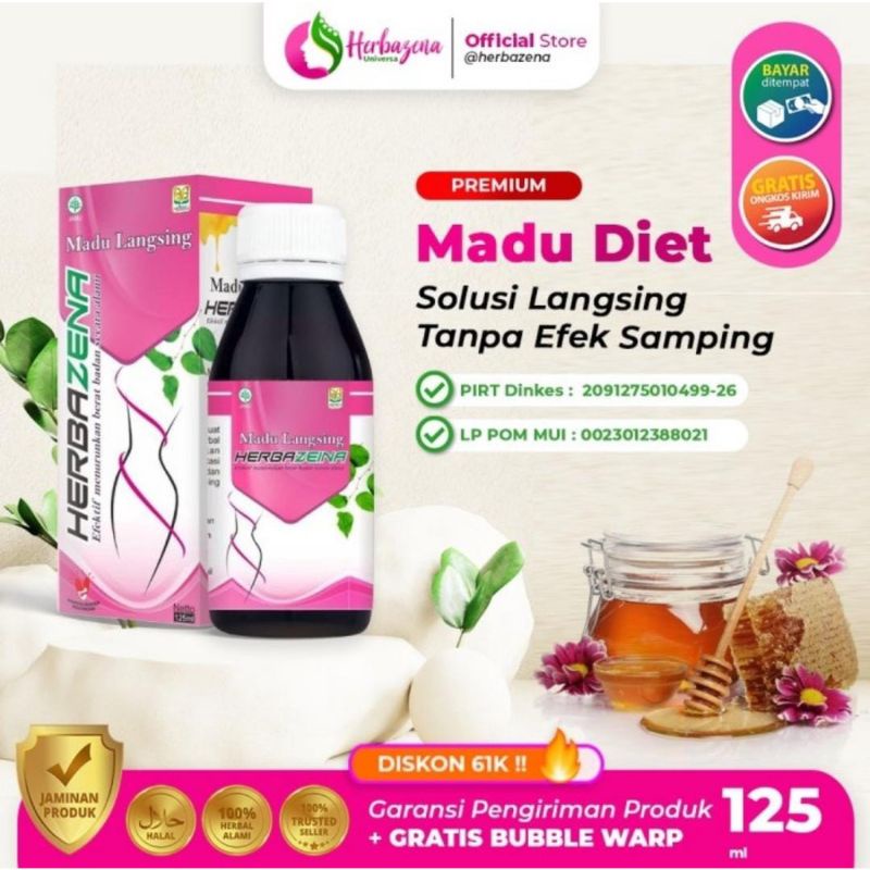 

Madu Diet Herbazena 125 ml