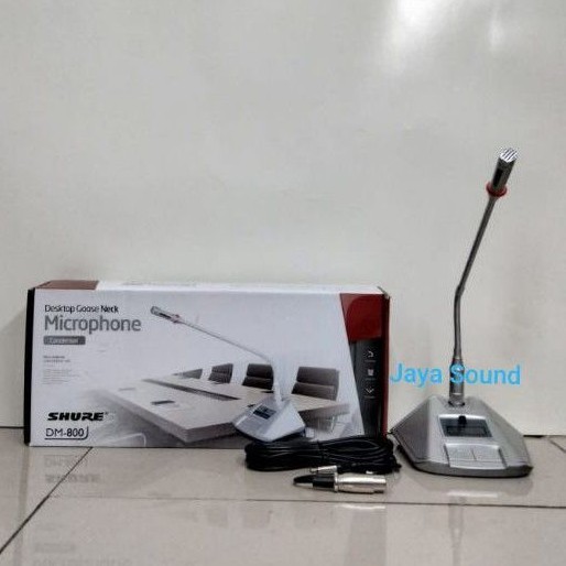 MIC MEJA WIRELESS PODIUM SHURE DM - 800