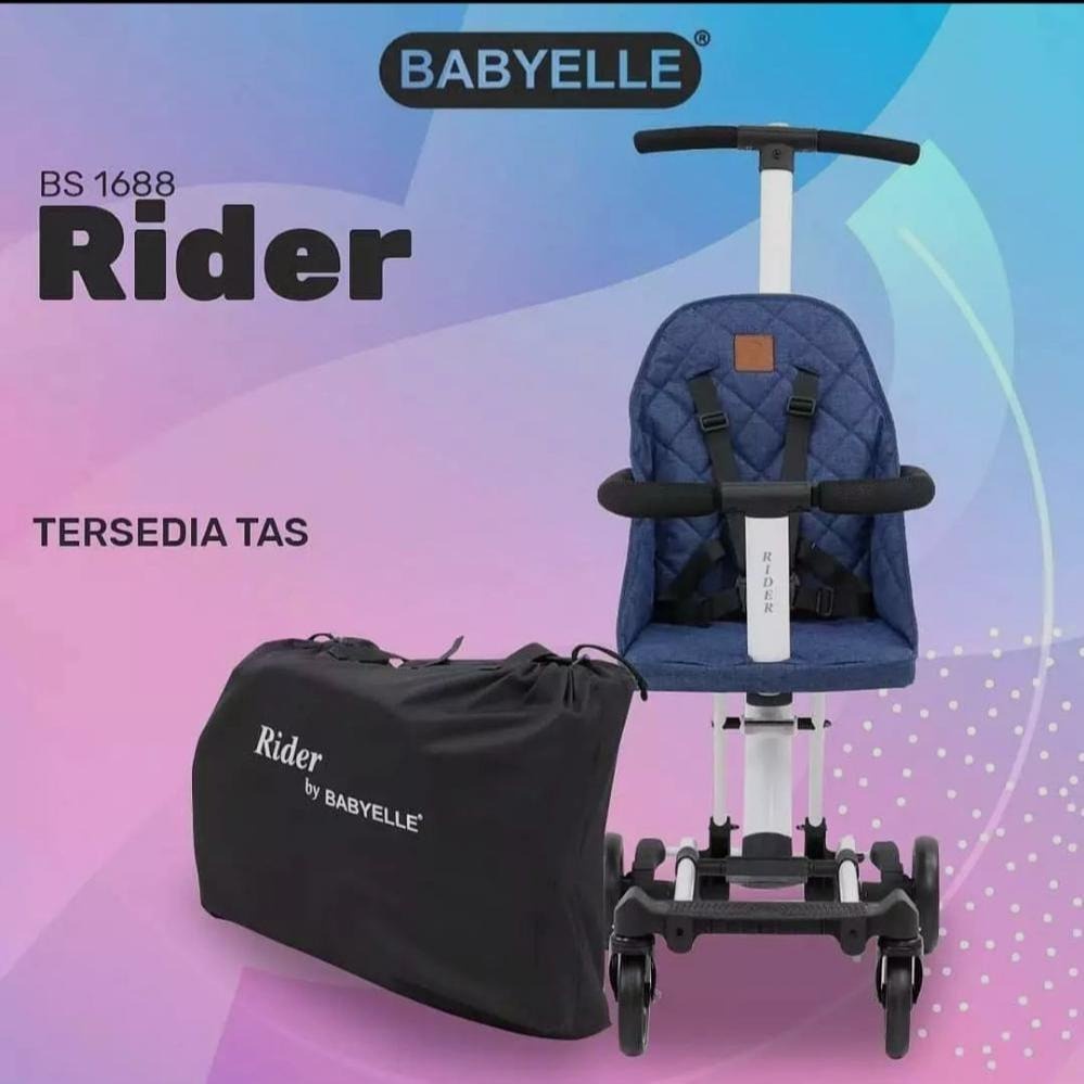 Stroller Babyelle Convertible Rider 1688 Traveller