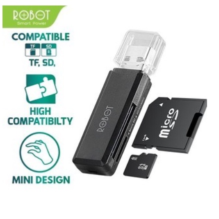 ITSTORE ROBOT Card Reader USB 3.0 TF / SD - CR102 MicroSD Sdcard Cardreader