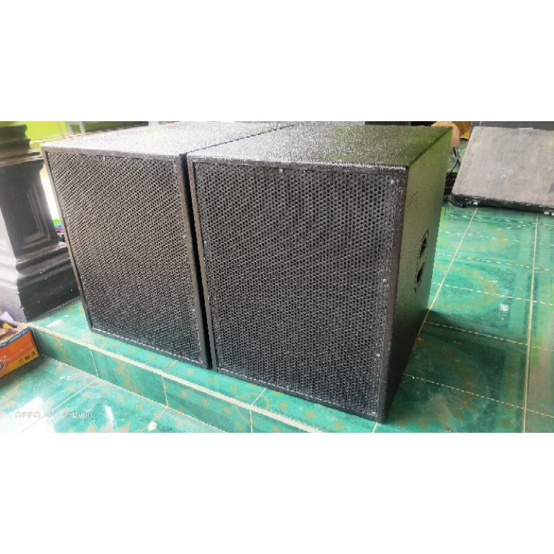 Box Speaker 15 inch Subwoofer single