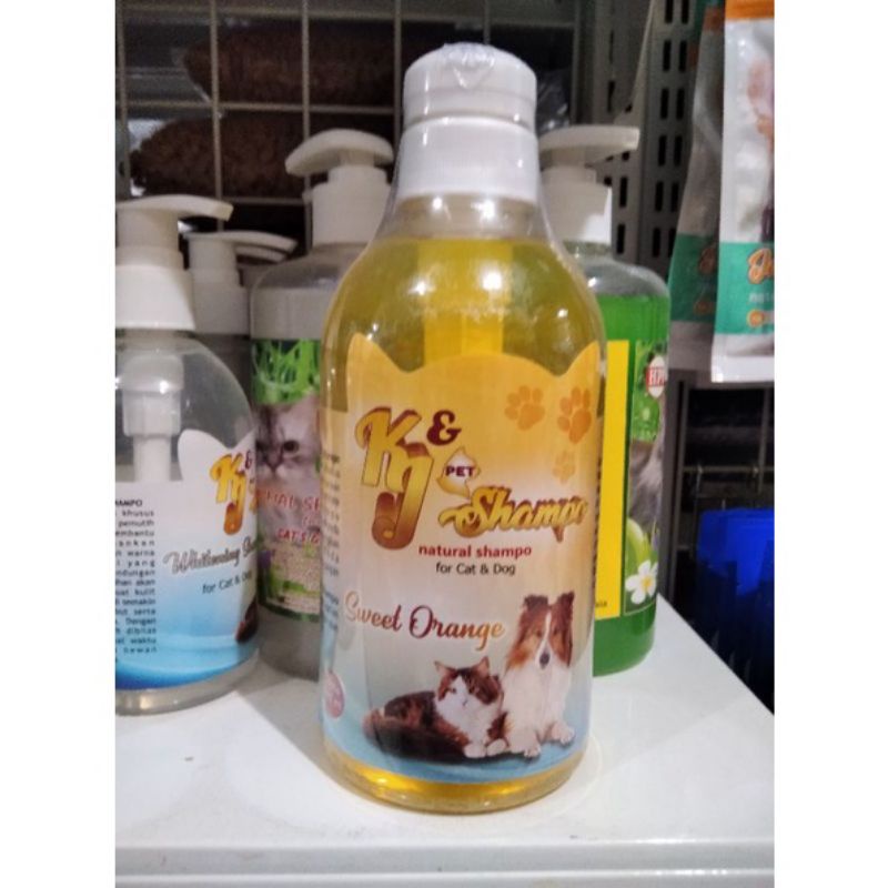 Promo Sampo Kj Sweet Orange 500ml Kucing Anjing