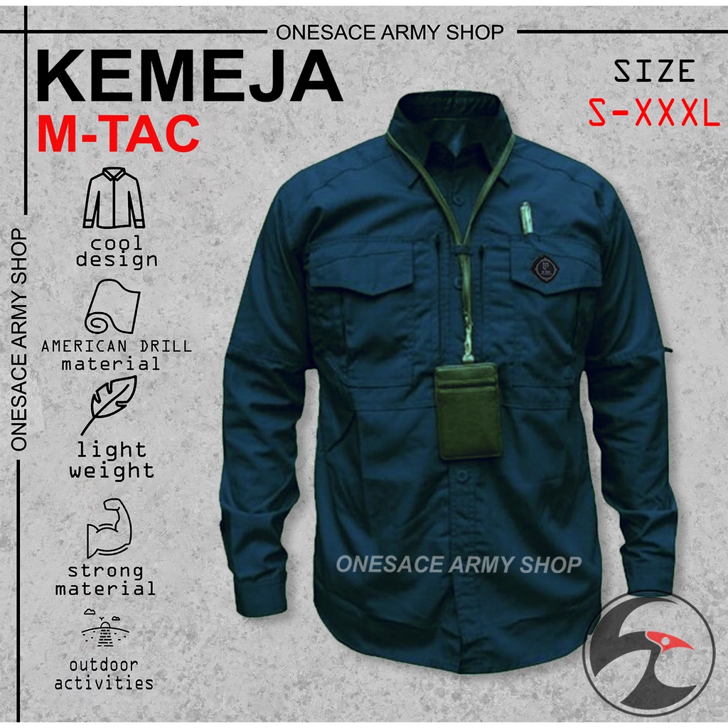 KEMEJA TACTICAL M-TAC / KEMEJA TACTICAL OUTDOOR / KEMEJA LAPANGAN