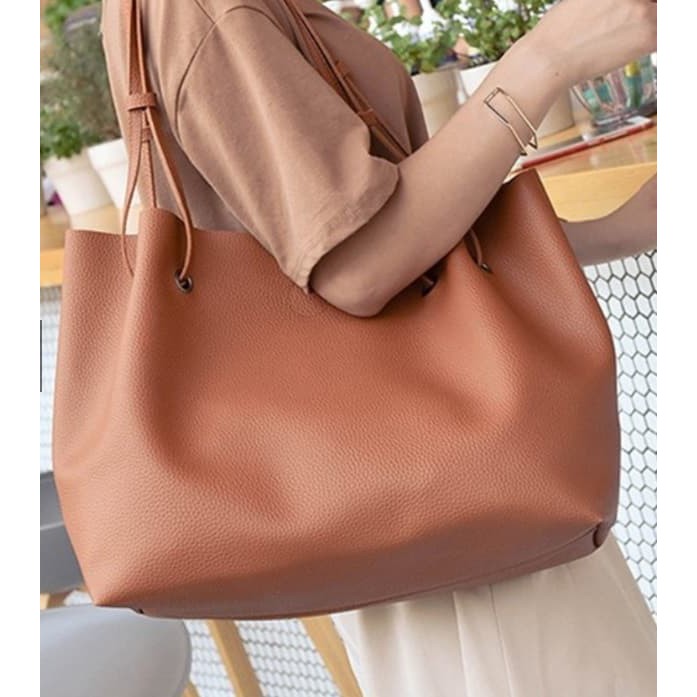 4in1 Tas Tassel Batam bag IMPOR Wanita #15 Bucket Korea Fashion Tote Kulit Selempang Slempang Cewe