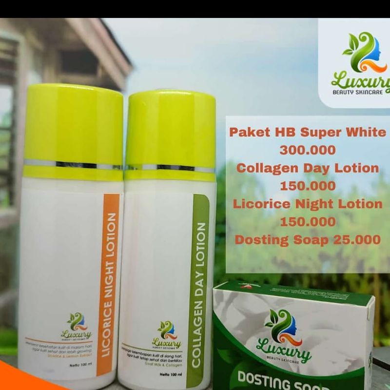 Luxury beauty/Paket badan super white