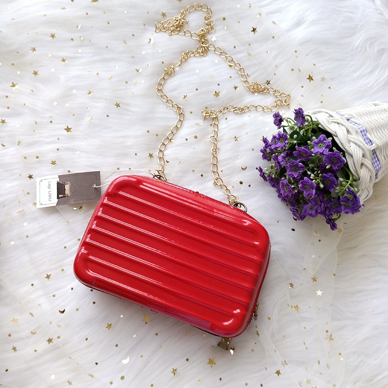 ready cod tas jelly wanita selempang import  tas koper mini murah rantai tasslingbag cewek diskon