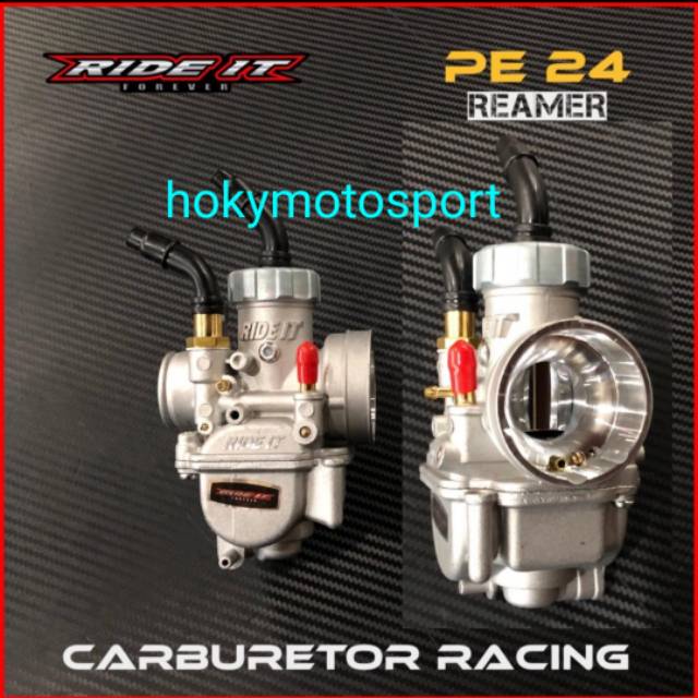 KARBURATOR / KARBU PE-24 RIDE IT / KARBURATOR SKEP KUNINGAN
