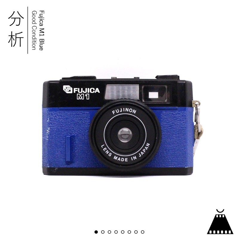 Kamera Analog Fujica M1 Blue ( Rare )