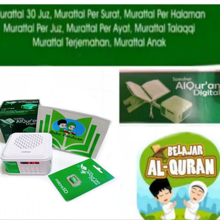 speaker hafalan alquran 30juz / speaker digital alquran 30 juz