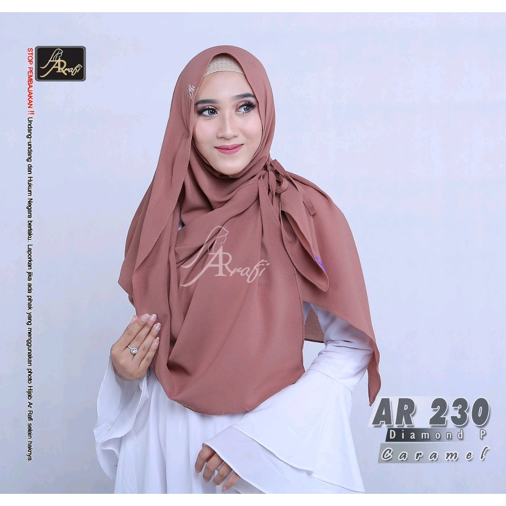Hijab Pastan Ar Rafi AR 230 Shopee Indonesia