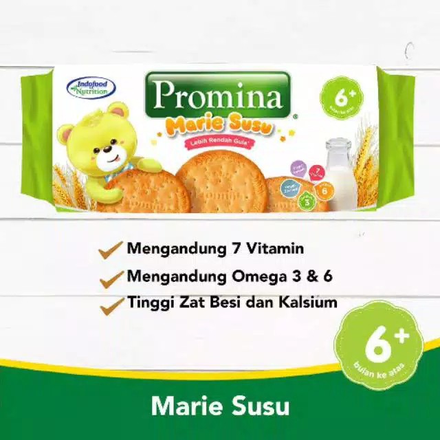 

Promina marie susu 6+ ~ Marie Roll 150gr