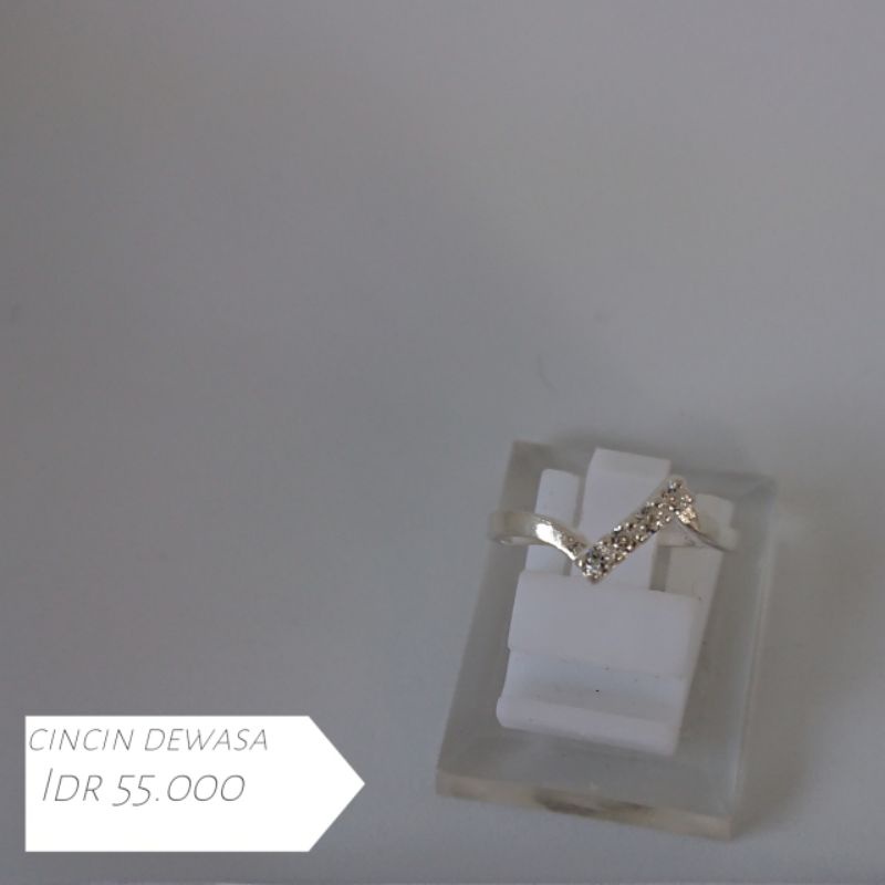 CINCIN DEWASA CINCIN WANITA CINCIN PERAK MURNI