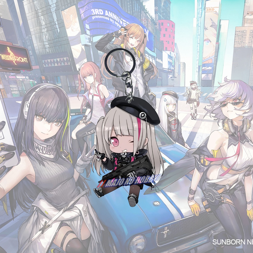 Gantungan Kunci Girls Frontline MDR - Key Chain - Souvenir - Anime - Ganci - Ganci Anime