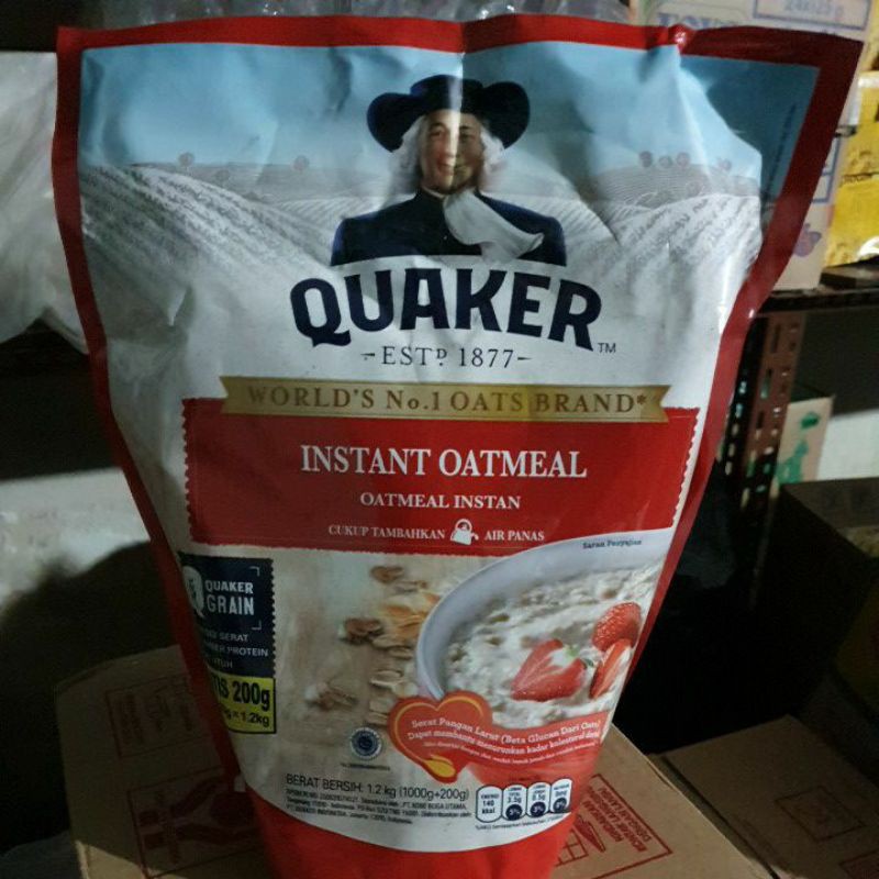 

Quaker instant 1.2kg