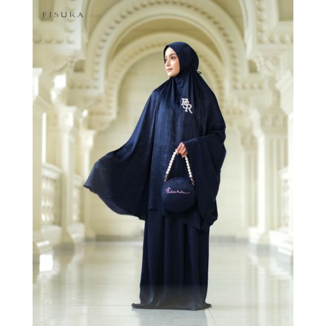 Mukena  Mukenah Silk Prayer Set Aisyah Pearl Series Ori Fisura Scraft
