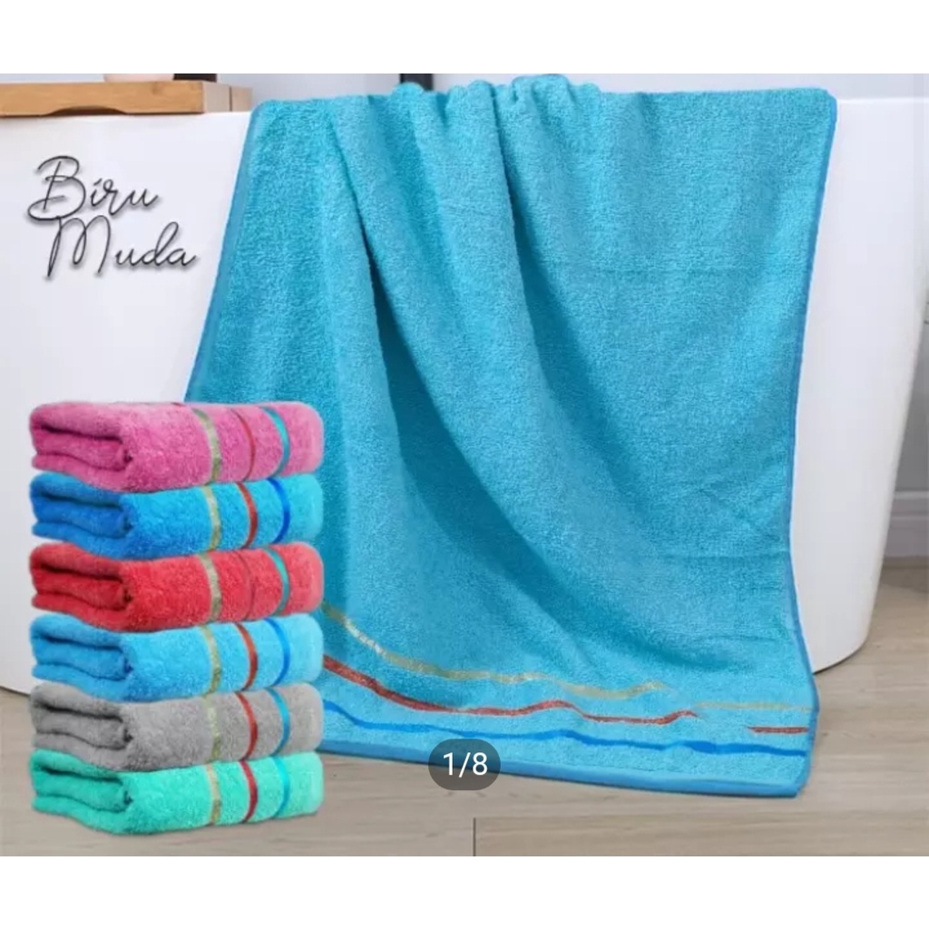 Handuk Mandi Jumbo Haduk Mandi Dewasa Super Tebal Handuk Mandi 100% Katun Handuk Mandi Bulu 70Cmx140