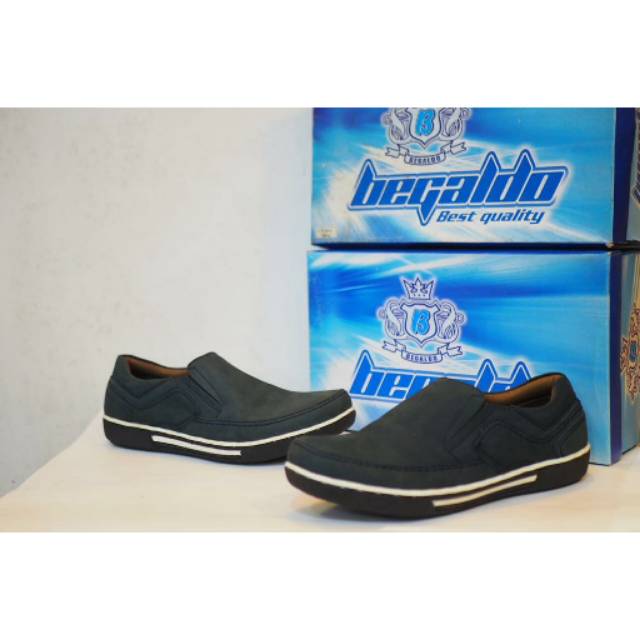 SEPATU LOAFERS PRIA KULIT BEGALDO AM719