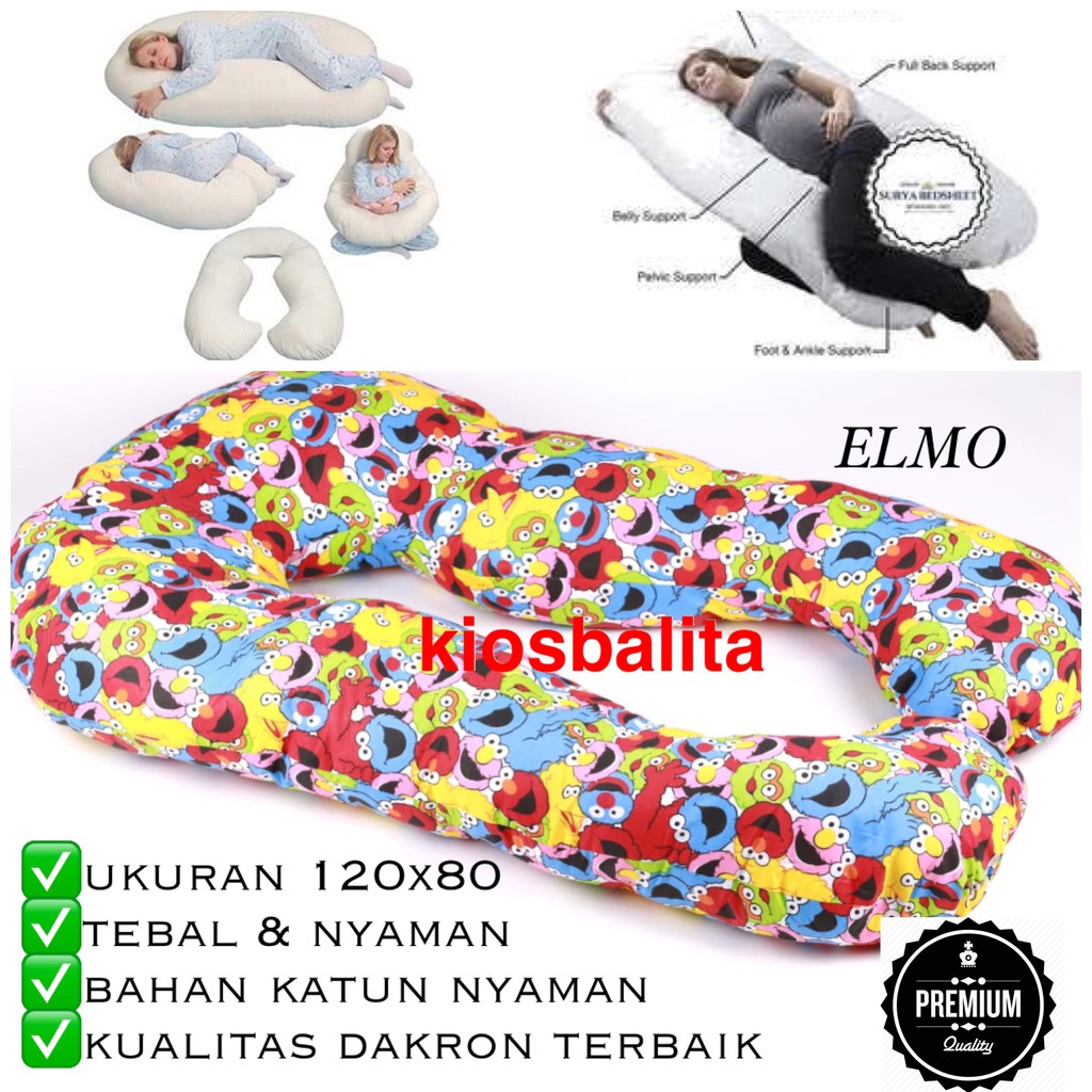 Bantal Hamil Bantal Bumil Perlengkapan Ibu Hamil Bantal Ibu